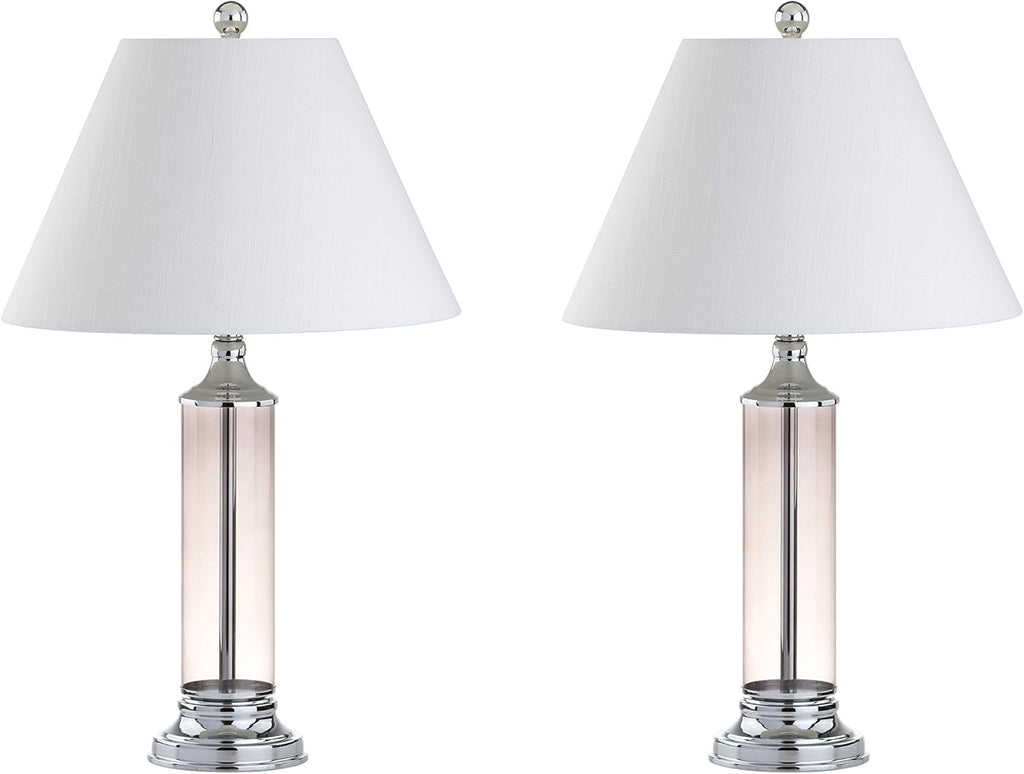 Smoked Gray Glass LED Lamp M447090
