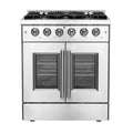 30 Inch French Door Gas Range R9747