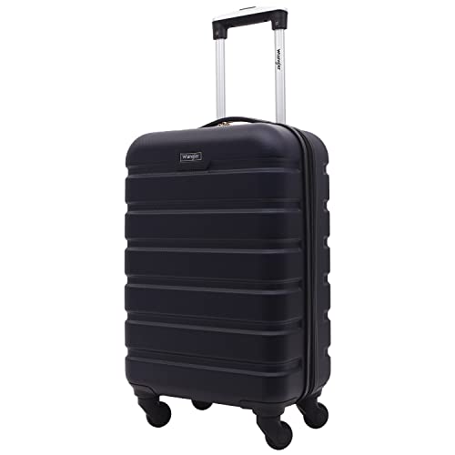 Black 20-Inch Hardside Spinner Carry-On Luggage T39067