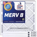 20x66.5x1 MERV 8 Pleated HVAC Air Filter 4-Pack Y8672
