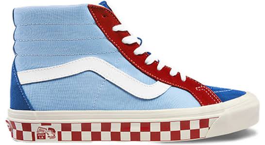 Blue Vans SK8-HI Shoes W388747