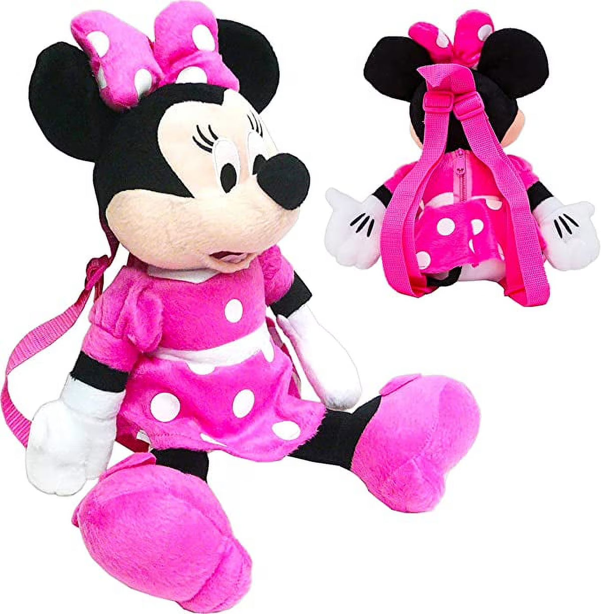 3D Plush Character Backpack Q592