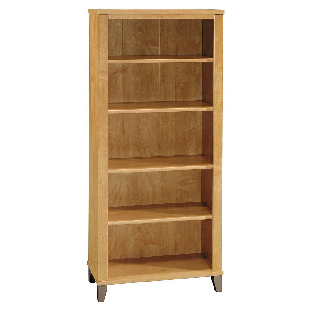 Maple Cross 5-shelf Bookcase A36284