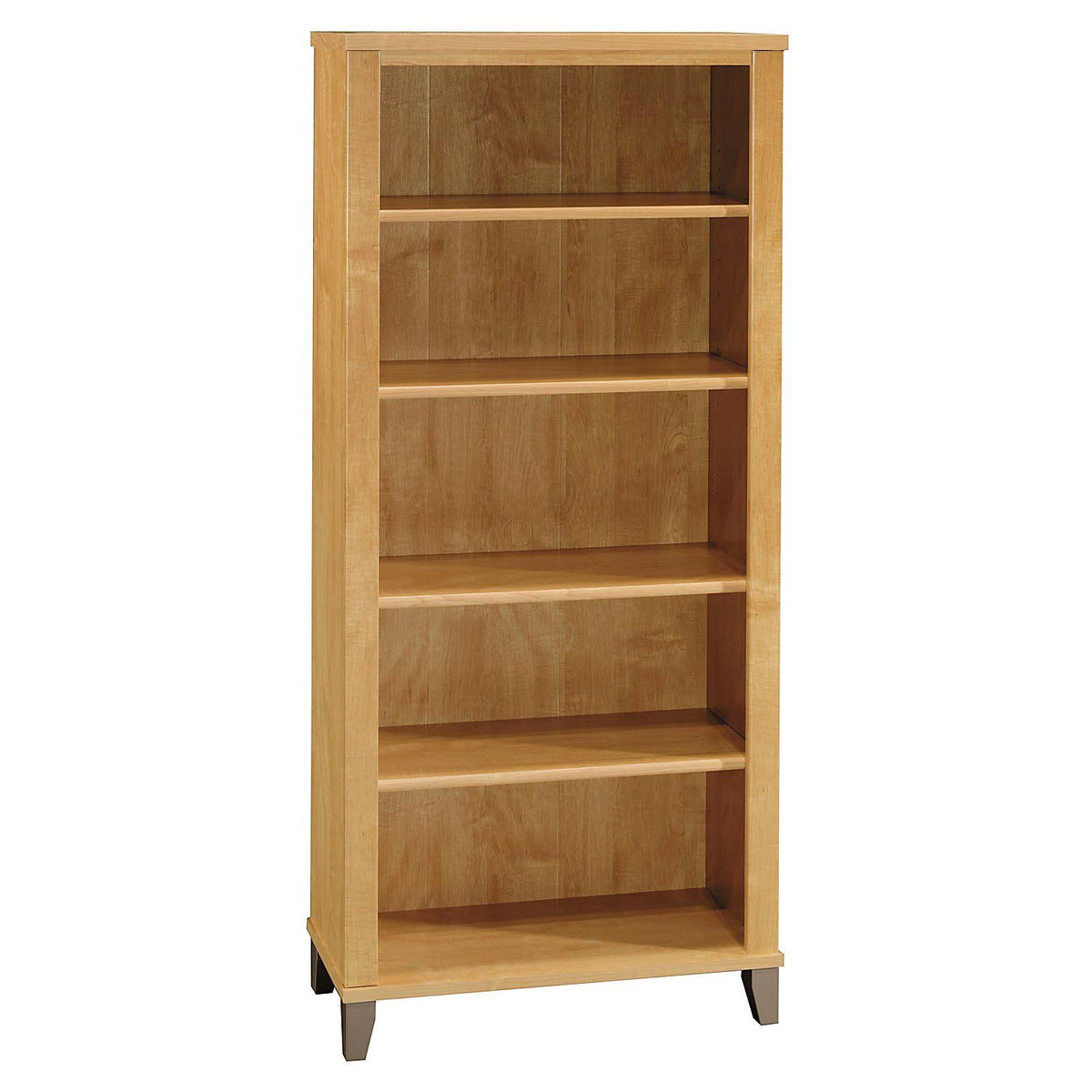 Maple Cross 5-shelf Bookcase A36284