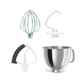 5-Quart Stainless Steel Bowl + Flex Edge Accessory Pack T953