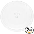 2-Pack 10" Microwave Glass Turntable Tray O4943