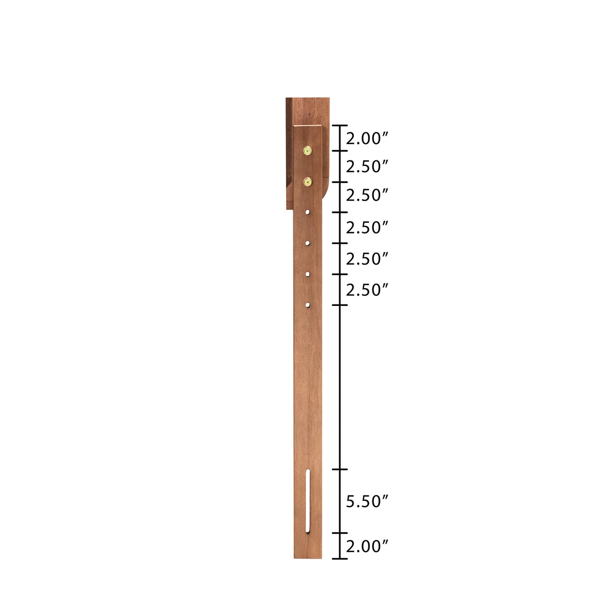 Twin Ash Walnut Engineered Wood Headboard B455470