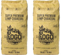 35 Pound Bag 2-Pack All-Natural Hardwood Lump Charcoal Q55188