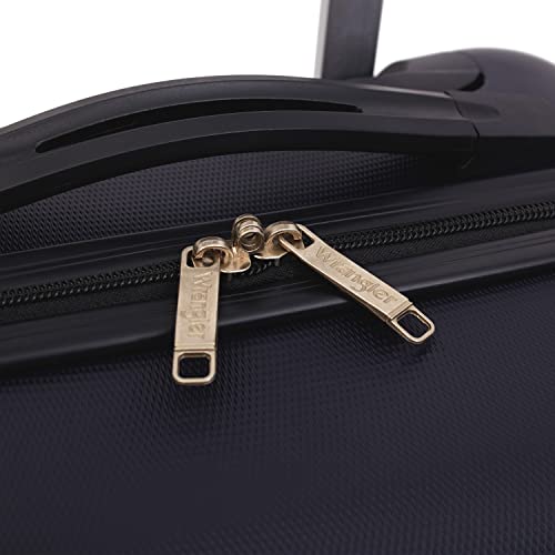 Black 20-Inch Hardside Spinner Carry-On Luggage T39067