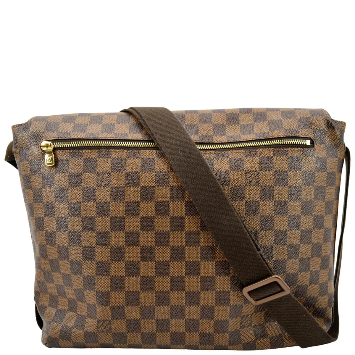 Pre-owned Brown Damier Ebene Shoulder Bag C3275
