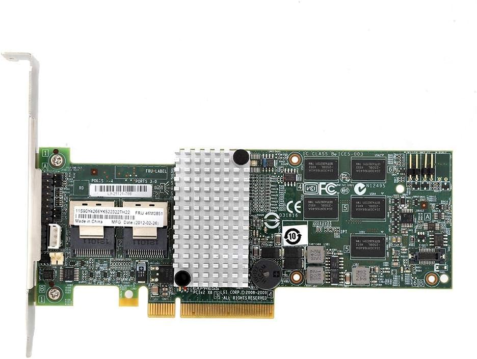 PCI-E X8 6Gb/s SAS/SATA RAID Controller Card X83134