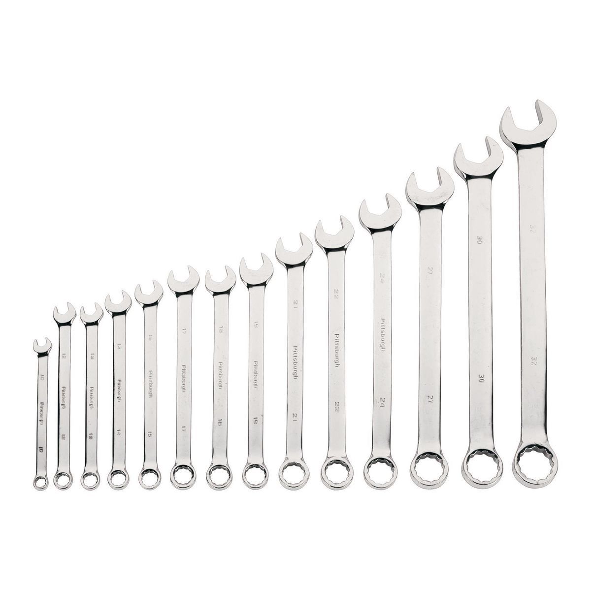 Metric Combination Wrench Set, 14 Piece S797110