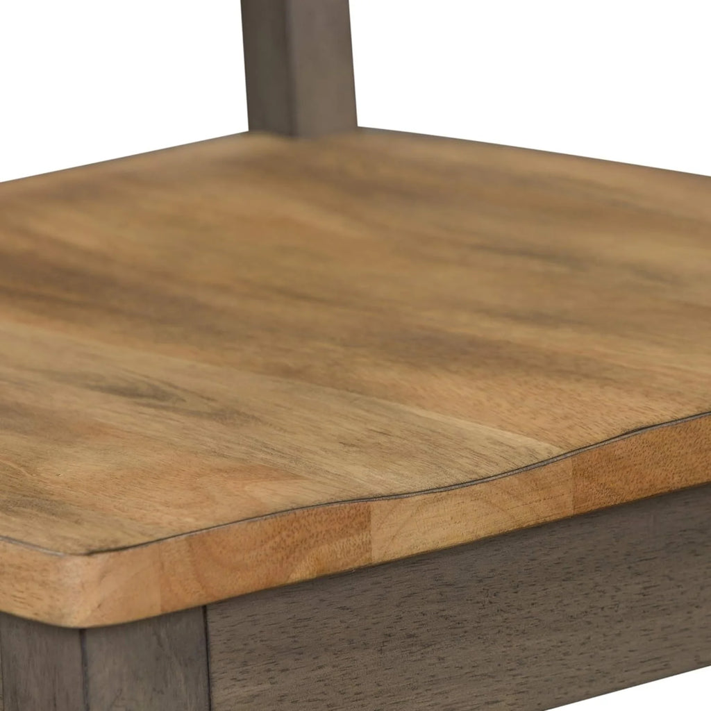 Gray and Sandstone Side Chair S6528