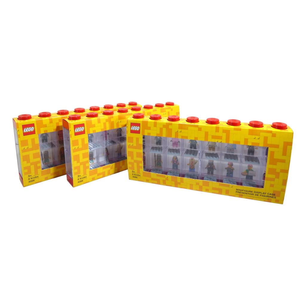 Red Display Case 3-Pack D7142