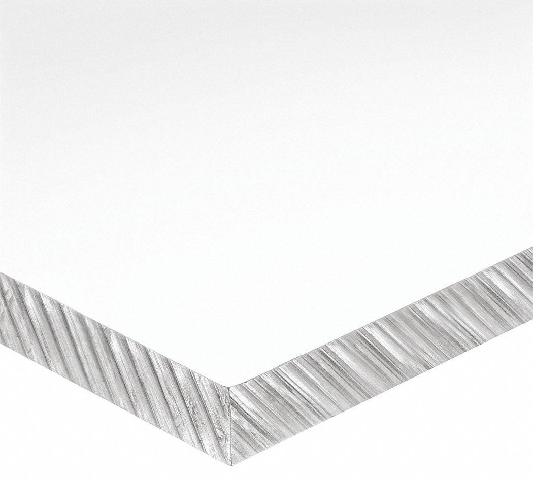 Cast Acrylic Plastic Sheet 2x22 Thick x 12 D1633
