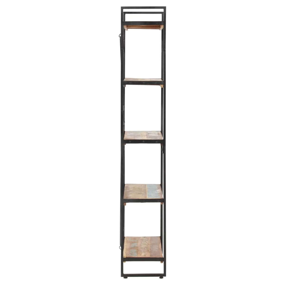 5-Tier Solid Reclaimed Wood Bookcase D416