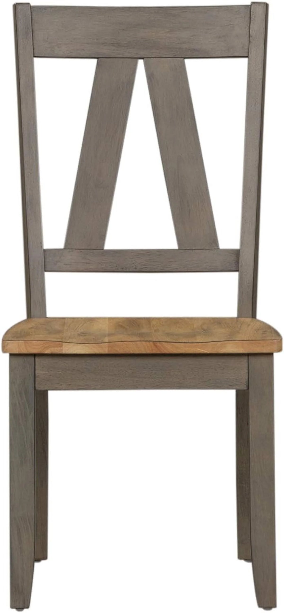 Gray and Sandstone Side Chair S6528