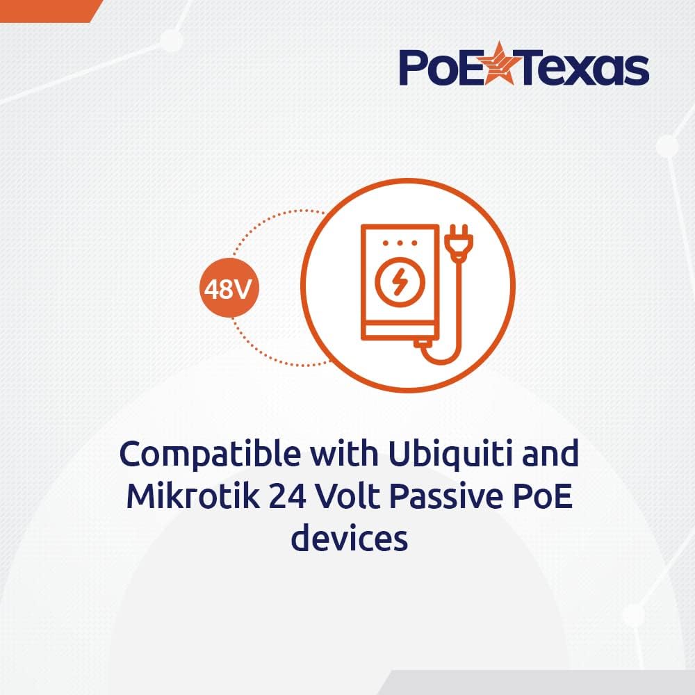 12 Port Gigabit Passive PoE Injector with 24V 120 Watt Power Supply A3942