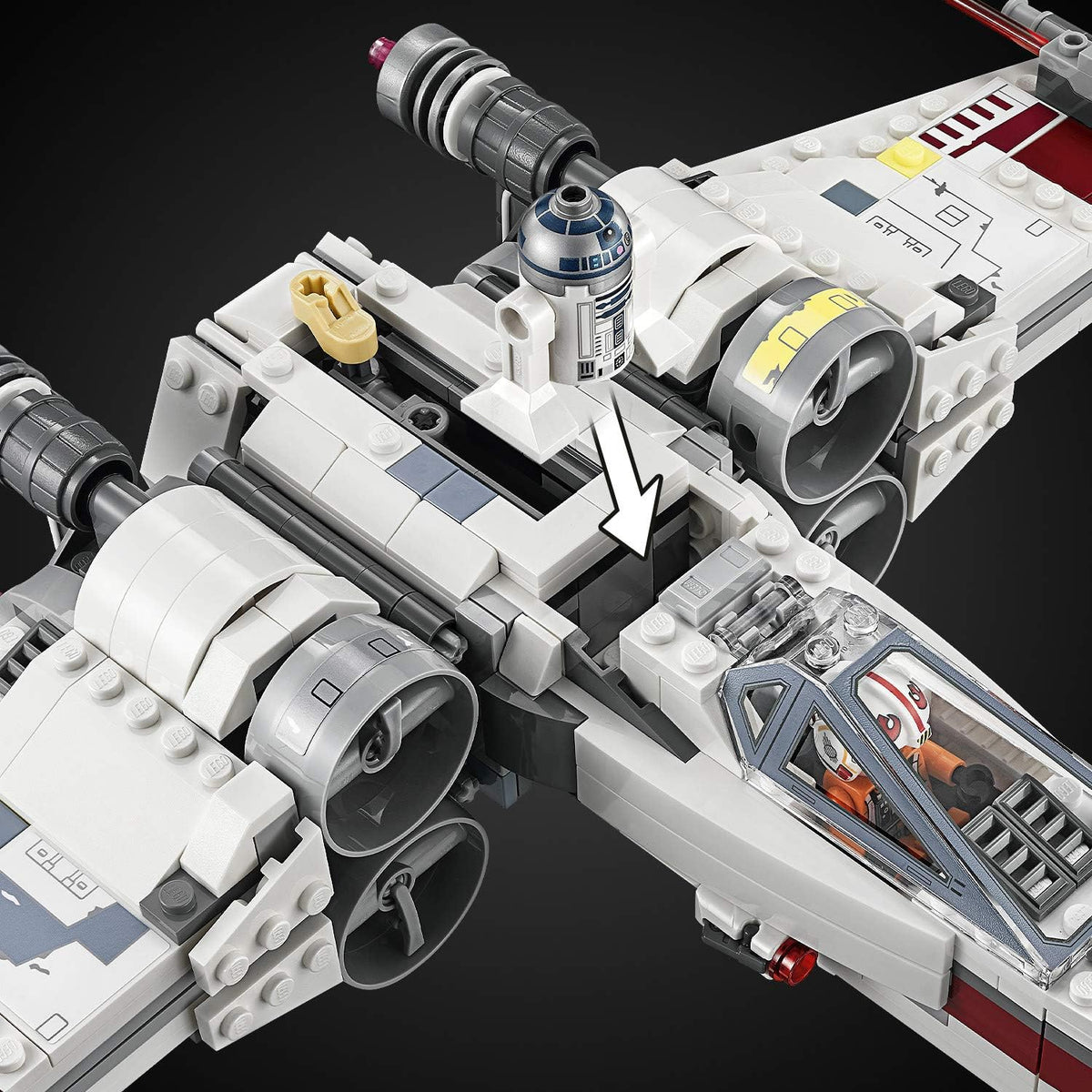731 Pieces LEGO Star Wars X-Wing Starfighter Building Kit J73632