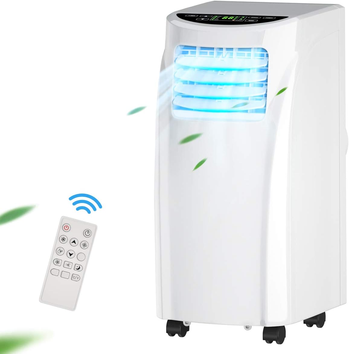 Portable Air Conditioner, 8000 BTU with Remote Control Dehumidifier Function S460837