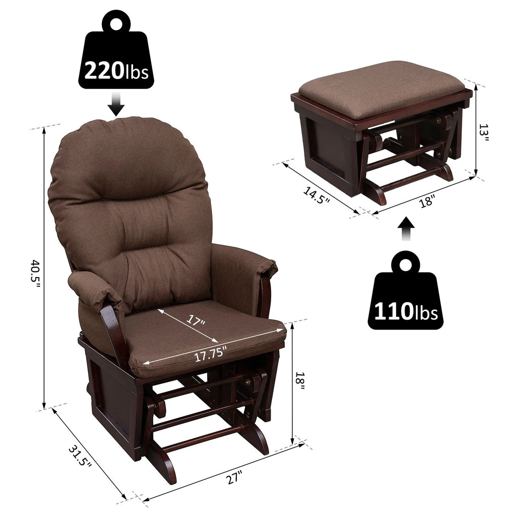 Rocking Chair with Ottoman N145704
