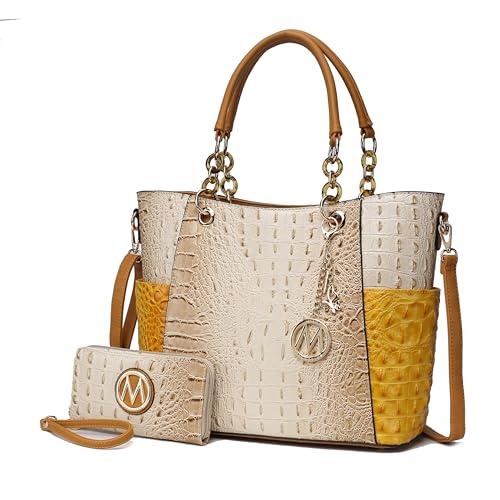 Tote Bag Set with Wallet Vegan Leather C1710