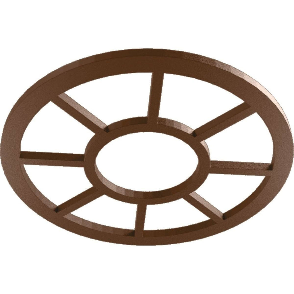 36x22OD x 13 1/8x22ID x 1x22P PVC Pierced Ceiling Medallion F392