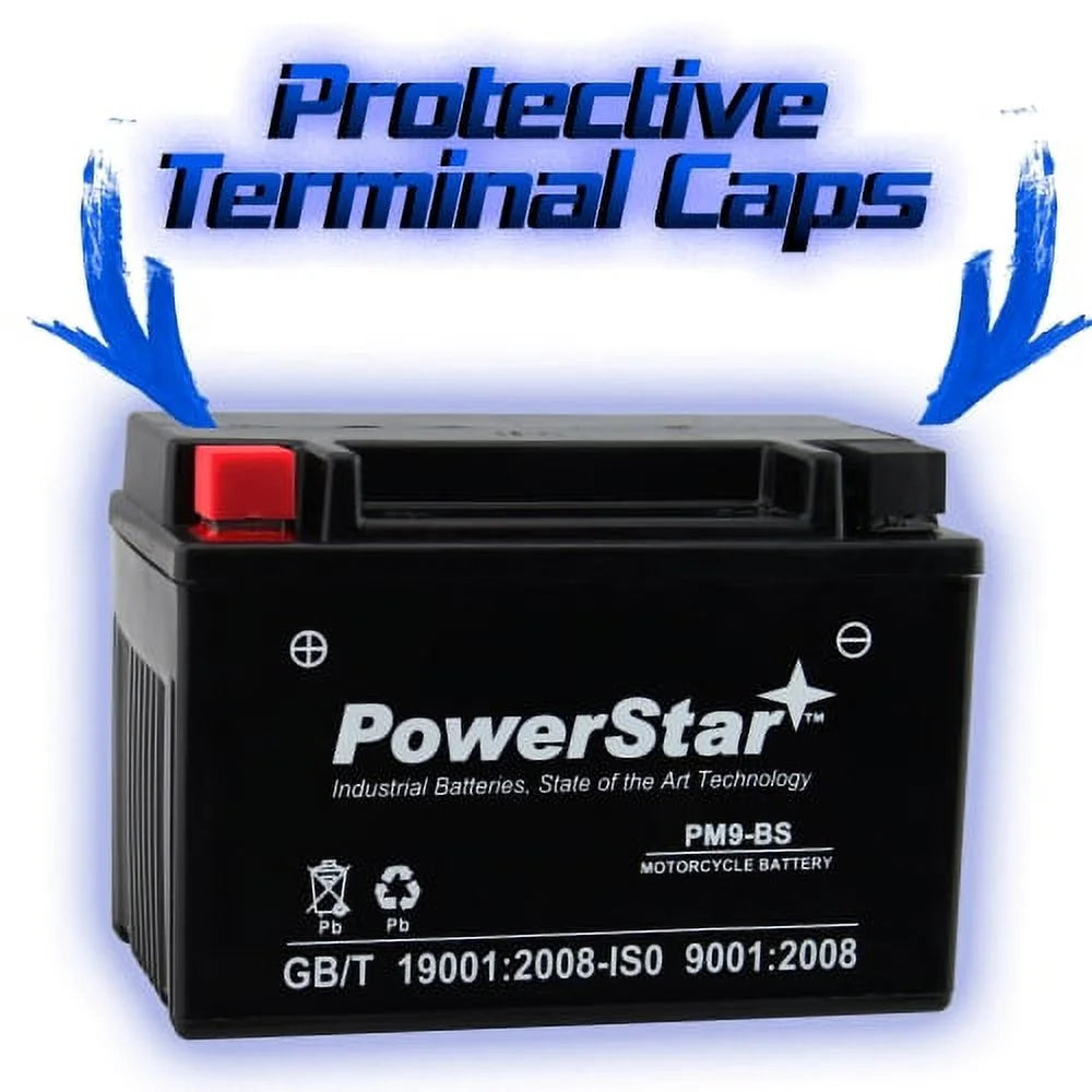 Motorcycle Battery Compatible with Kawasaki ZX636 Ninja ZX-6R ABS KRT Edition 2016 to 2019 F10617