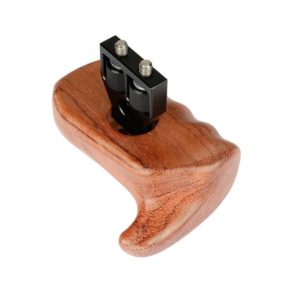 Wooden Handgrip for DSLR Camera Cage F907762