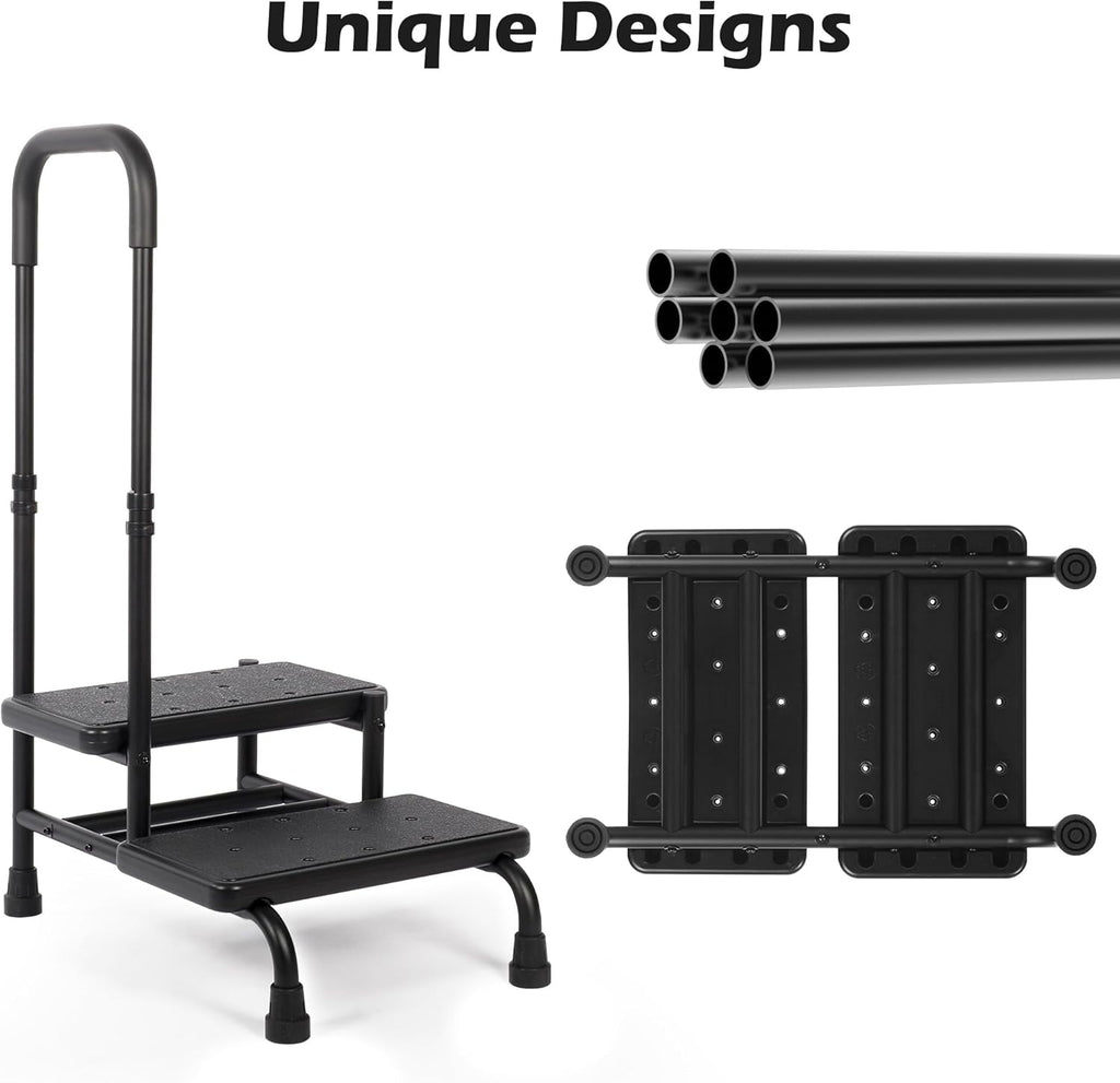 Heavy Duty 2 Step Stool with Handle N522