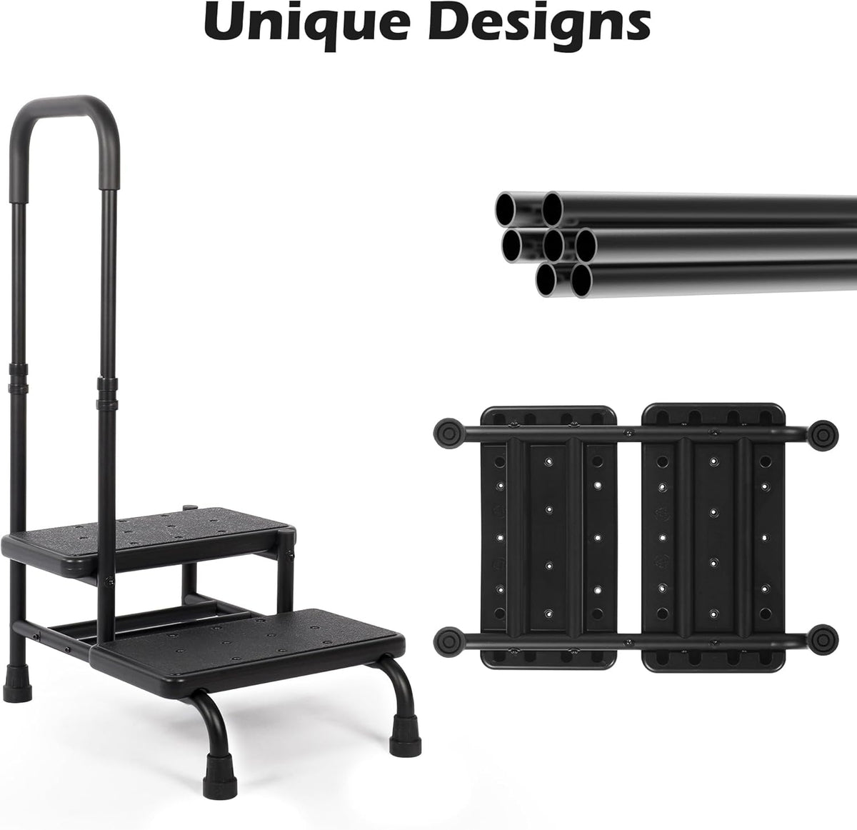 Heavy Duty 2 Step Stool with Handle N522