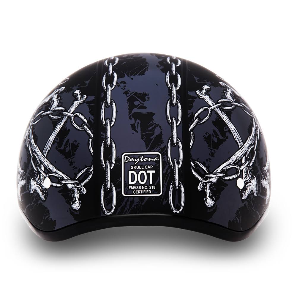 Black Half Face Helmet E909