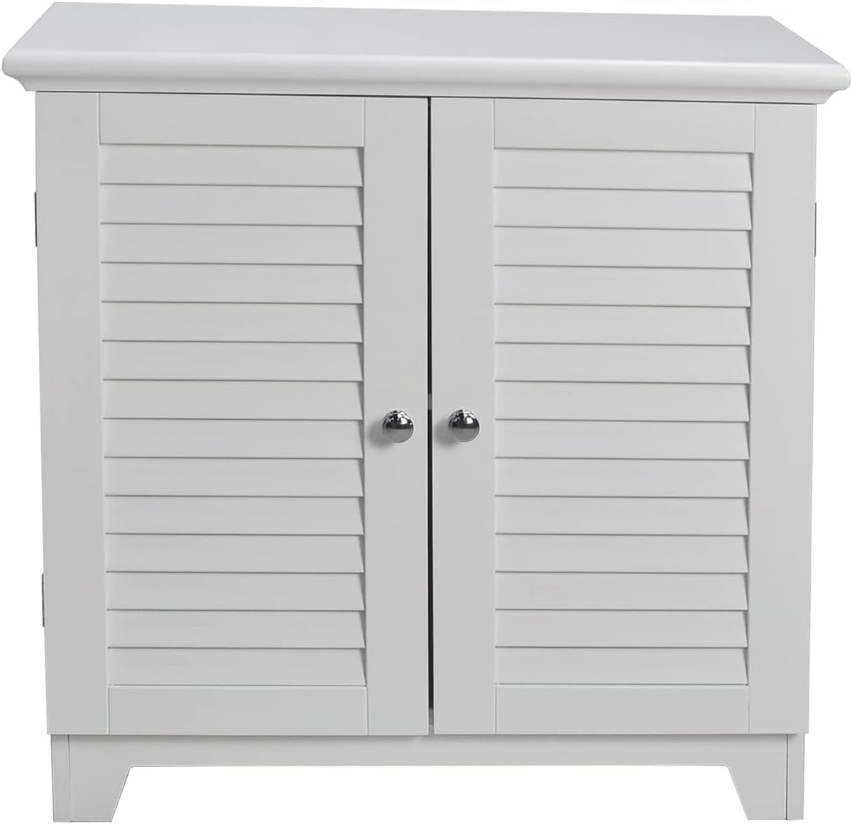 White Double Doors Floor Cabinet, Pack of 2 N21638