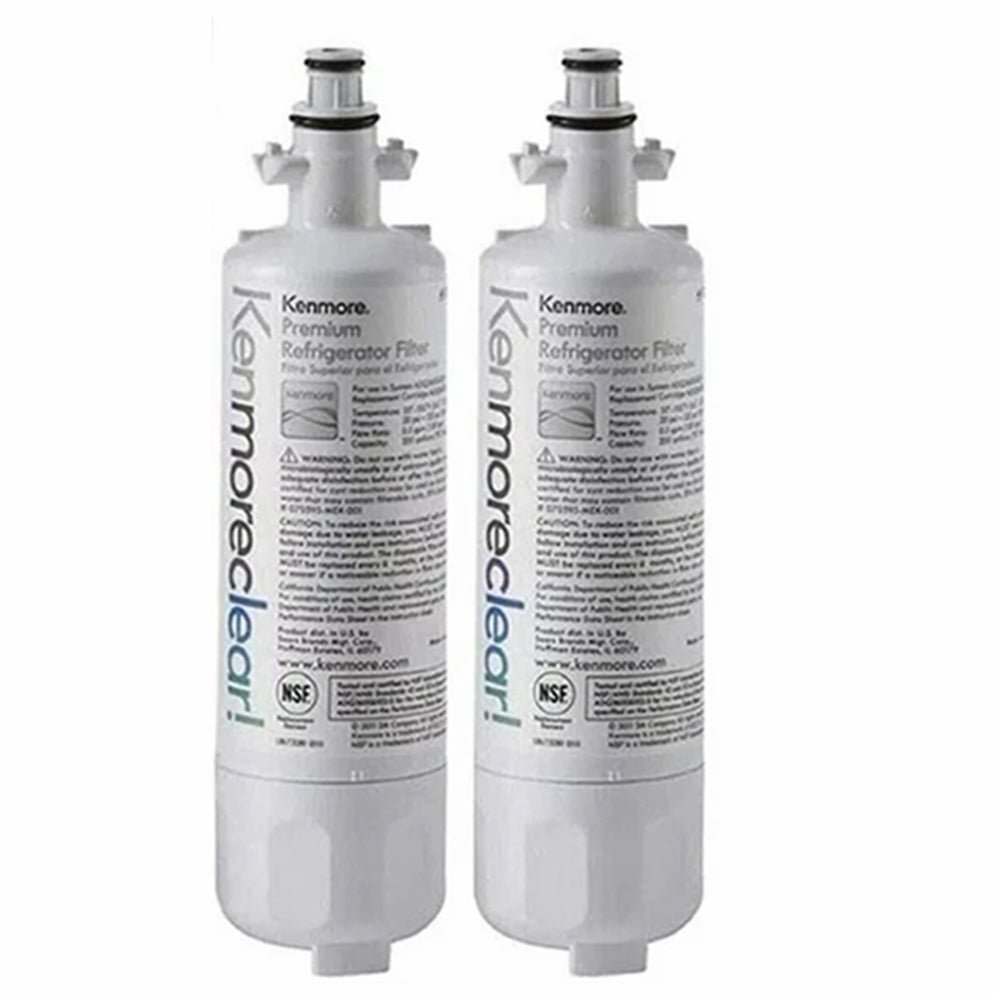2 Pack Refrigerator Water Filter Replacement E4911