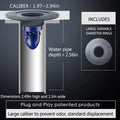 Shower Drain Floor Drain Backflow Preventer Magnetic Levitation One-Way Drain Valve Pack of 2 R438252