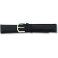 Black Genuine Lizard Leather Watch Band 18Mm C48957