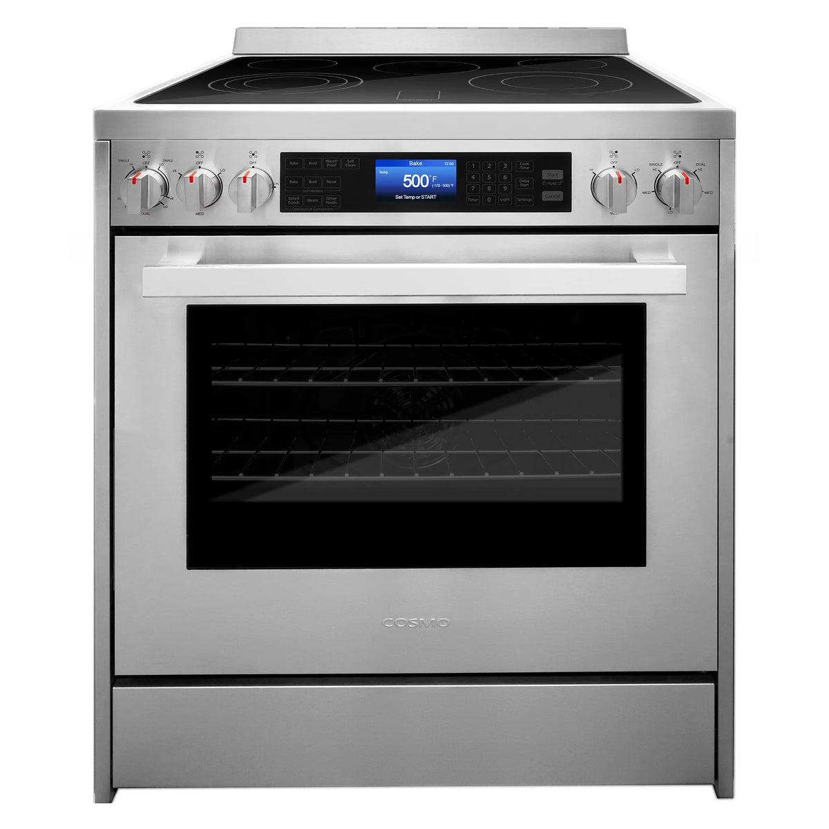 2 Piece Kitchen Appliance Package with Electric Range and Range Hood H449595