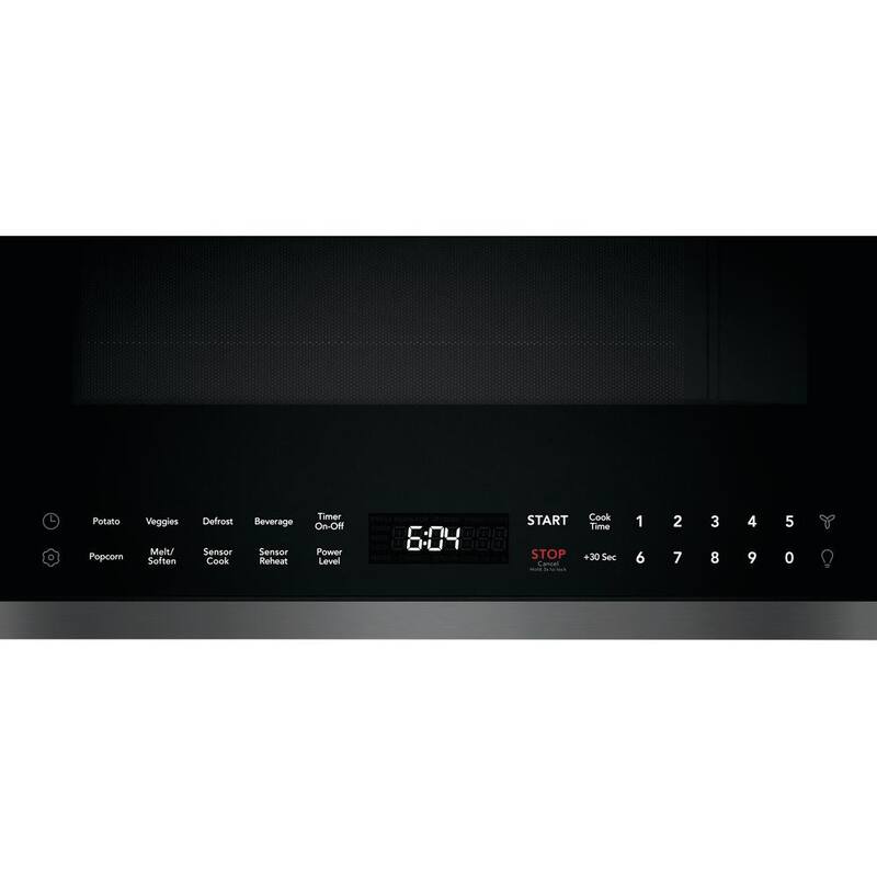 30 in. 1.9 cu. ft. Black Stainless Steel OTR Microwave O5193