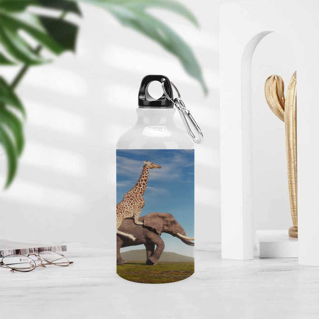 400ml Aluminum Sport Water Bottle with Twist Cap L5893