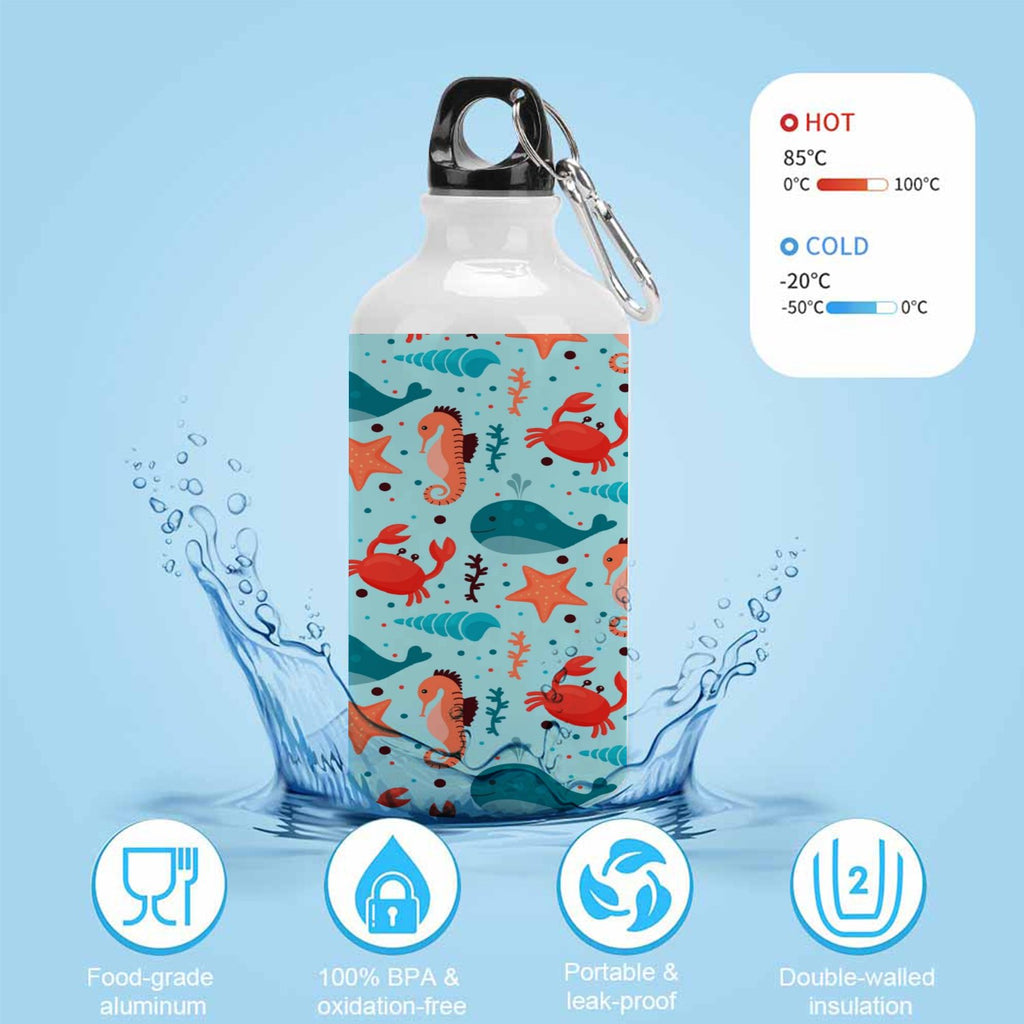 400ml Sport Aluminum Water Bottle with Twist Cap D9410