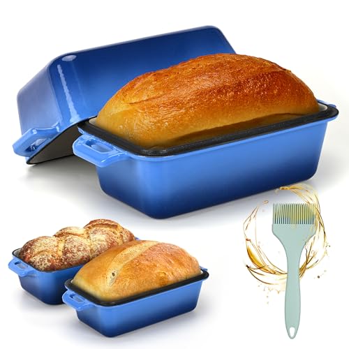 Cast Iron Loaf Pan with Lid 2 Piece Set T90609