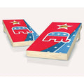 Solid Wood Cornhole Board and Bags D422118