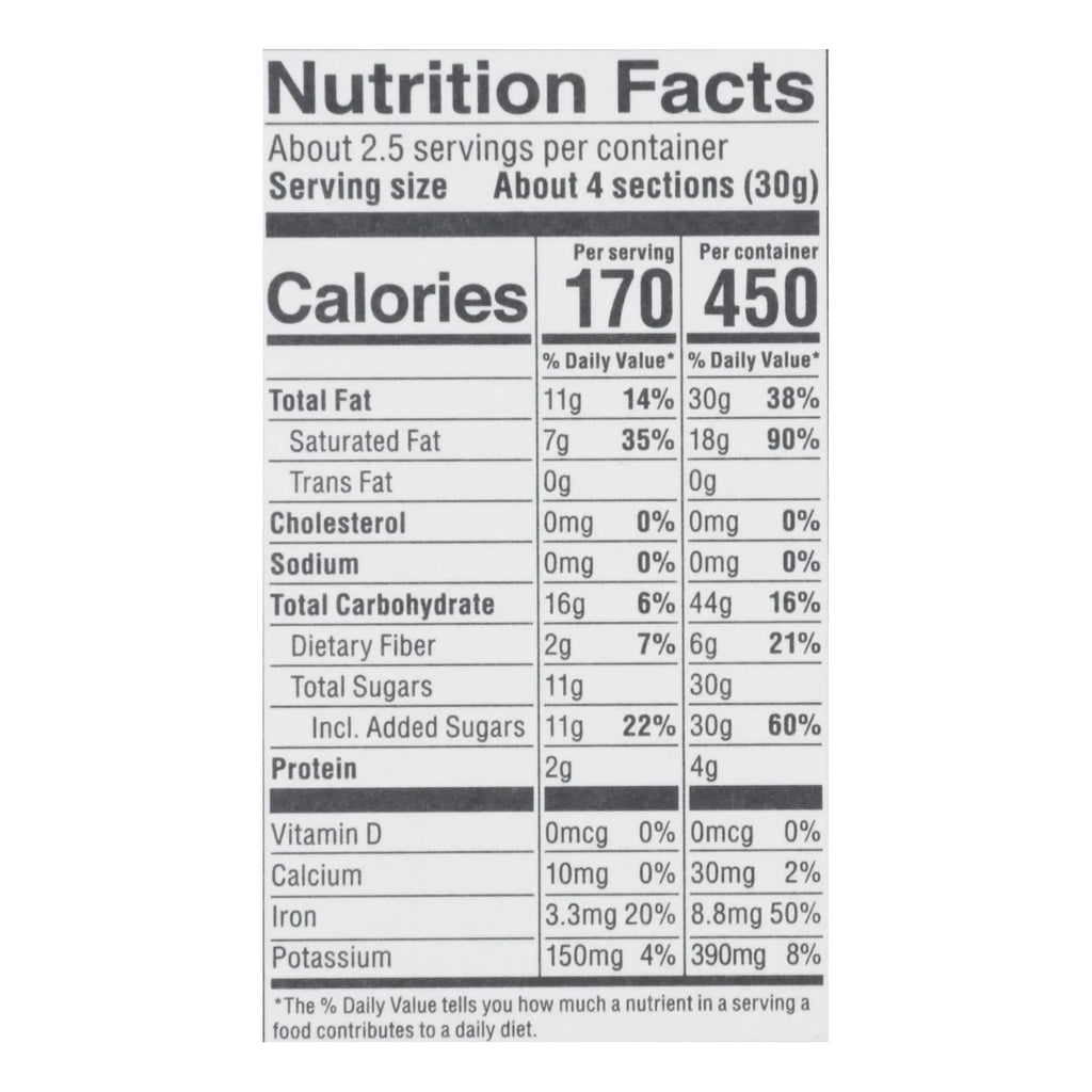 Organic Chocolate Bar - Case of 12 - 2.82 oz Bars A56383
