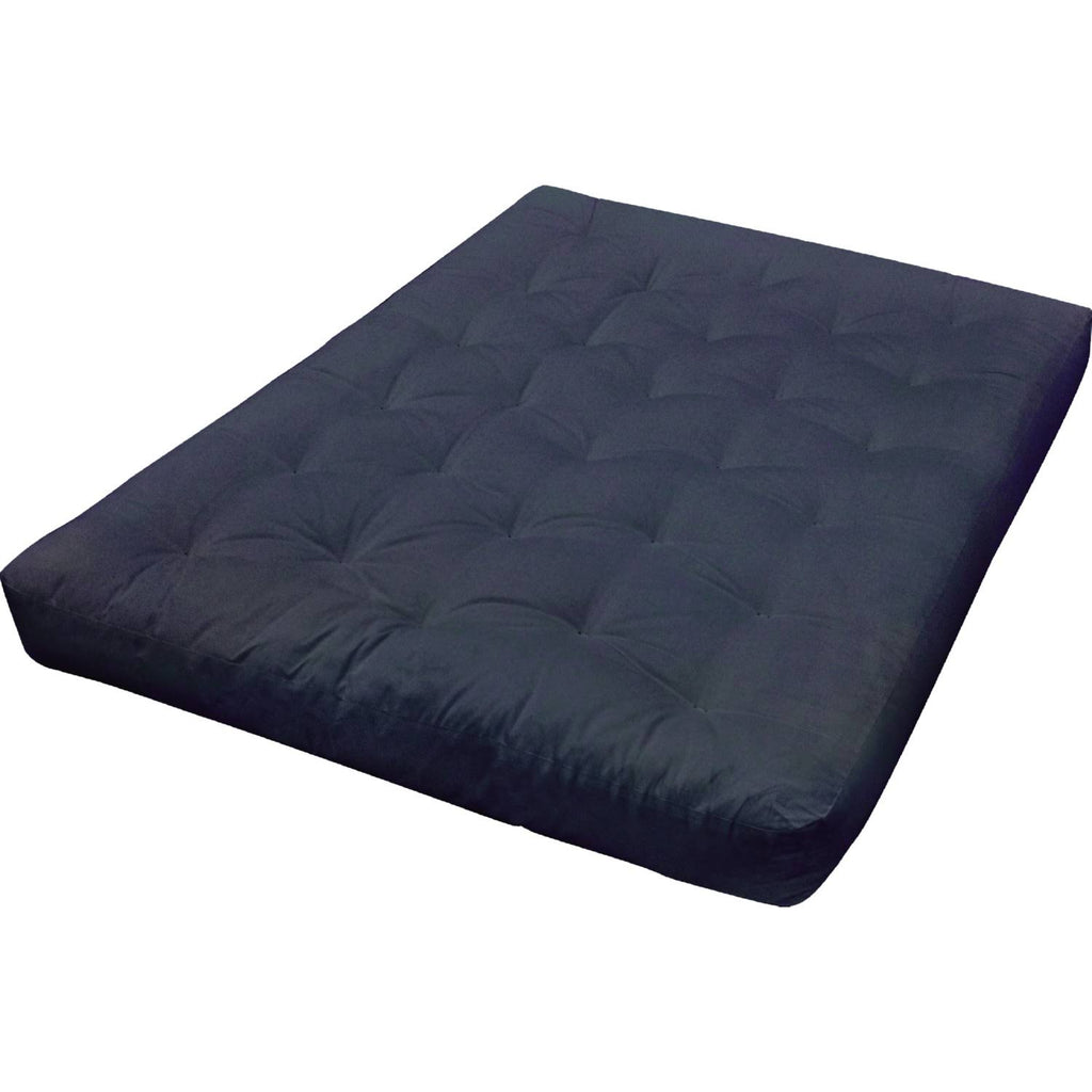 Blue Microfiber Twin XL Futon Mattress C5894