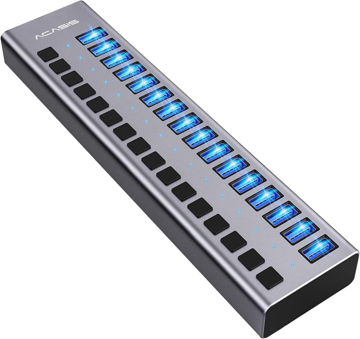 16 Port USB 3.0 Data Hub with Individual On/Off Switches B6694