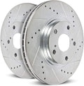 Rear Drilled & Slotted Rotor Pair M605264