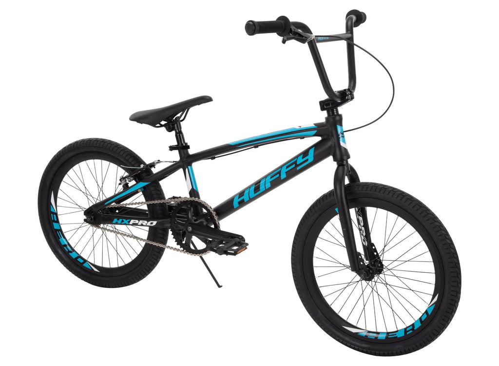 20-inch BMX Bike Black with Teal Aluminum Frame Z6549