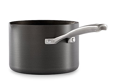 Classic Nonstick Sauce Pan with Cover, 3.5 quart, Grey S9713