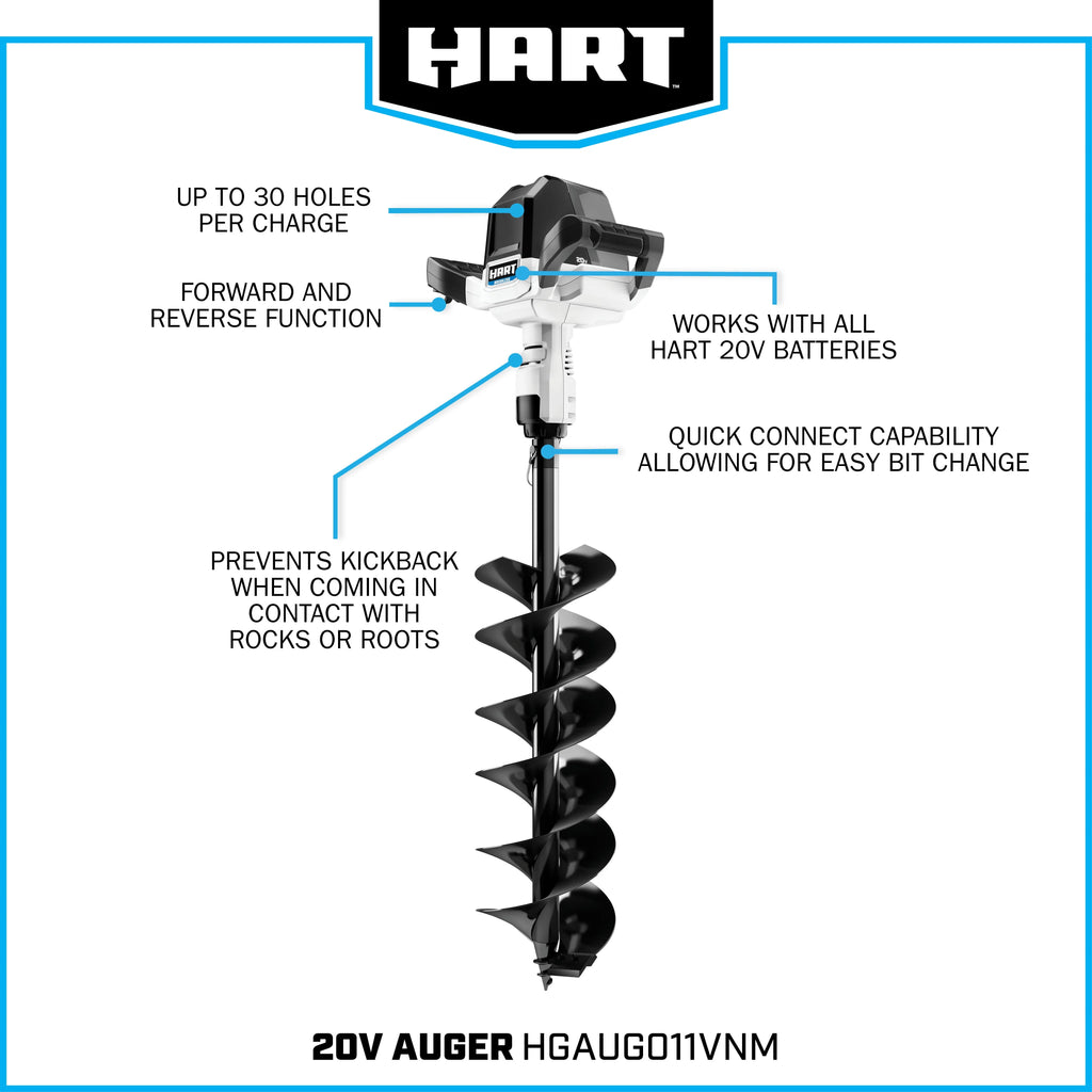 20-Volt Brushless 6-Inch Earth Auger S547