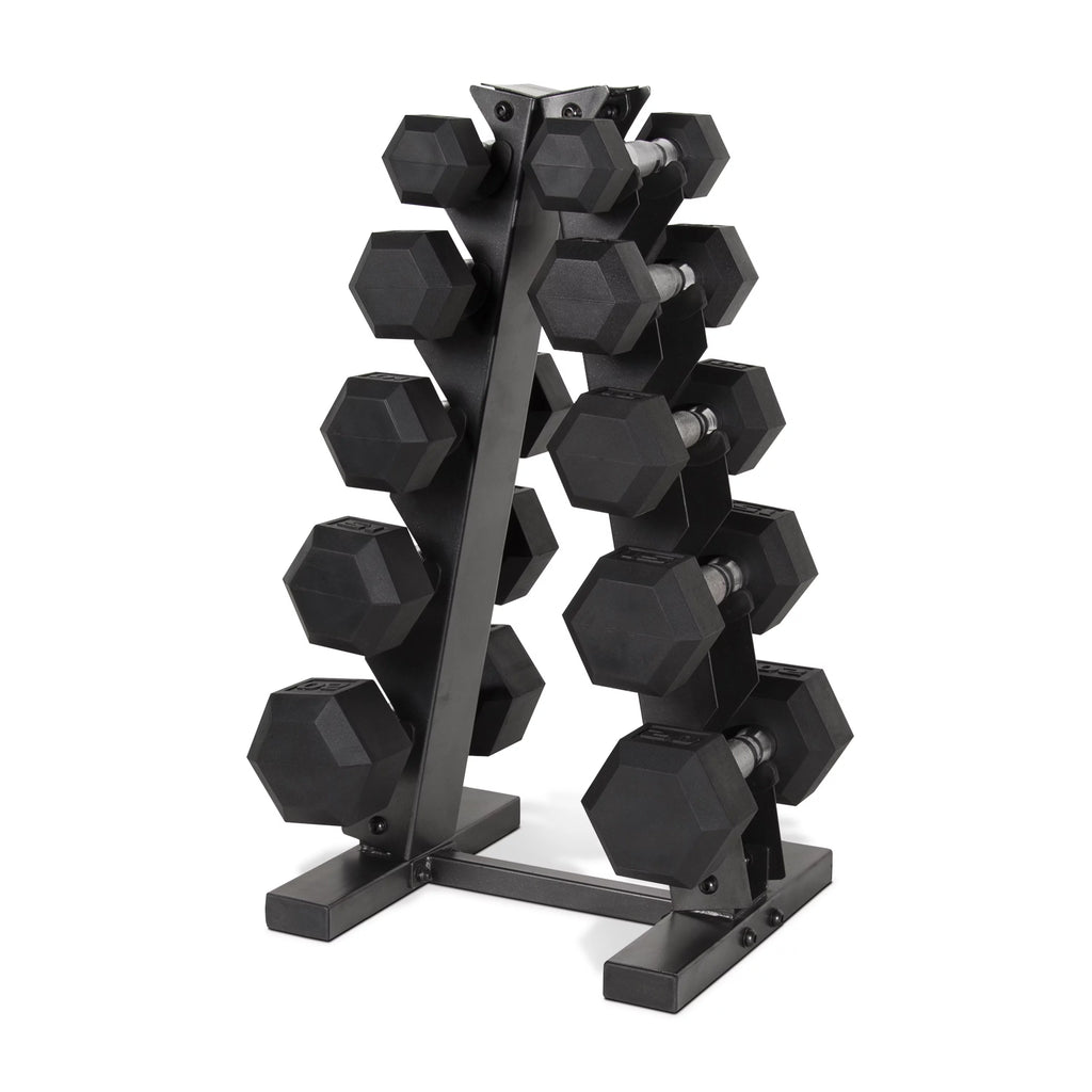 Black A-Frame Dumbbell Rack T653726
